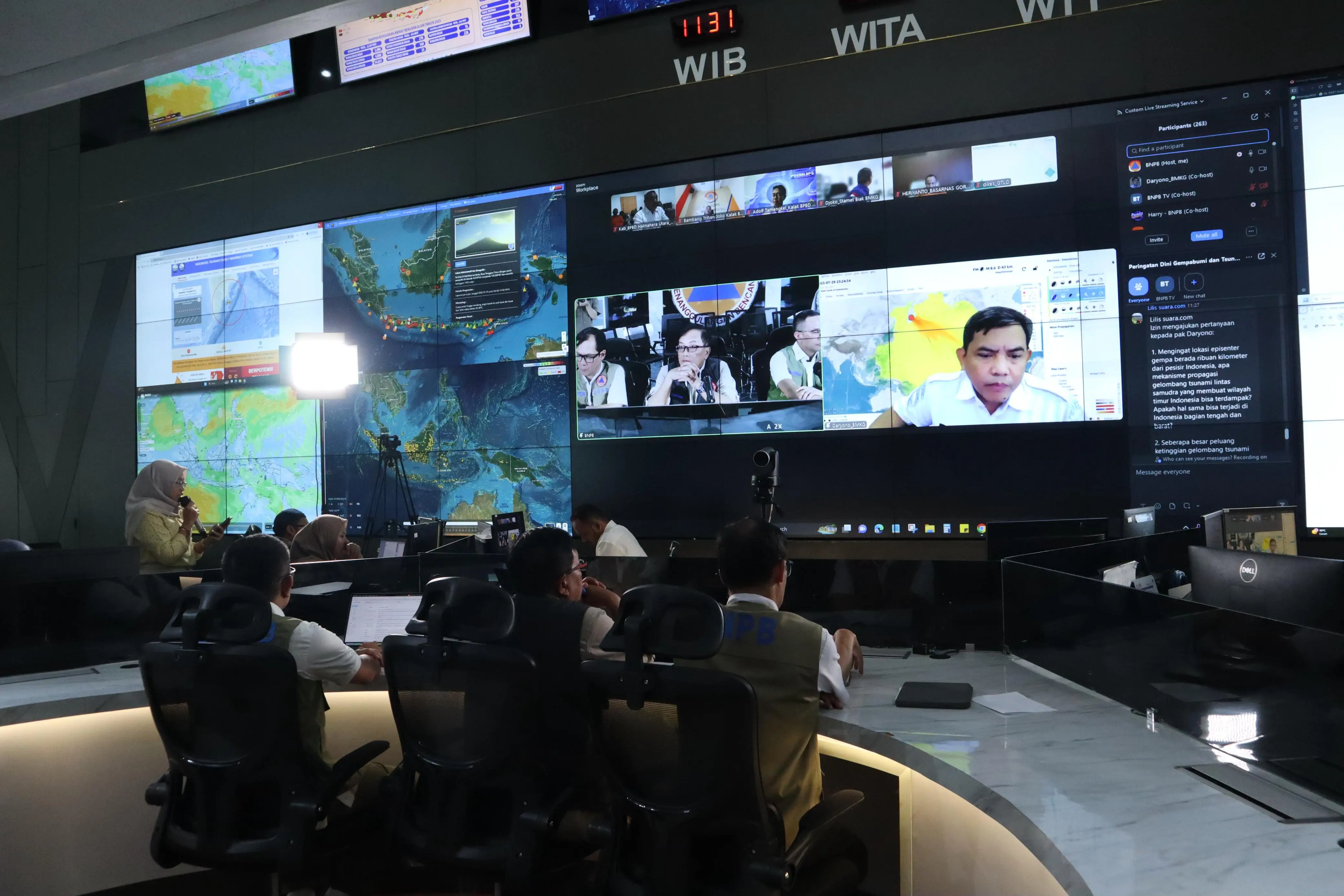 Tsunami Rusia Berpotensi Menghantam Indonesia, Pemda dan Masyarakat Diminta Mengosongkan Pantai Hingga Dua Jam